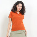 Ferainy Polo In Terracota