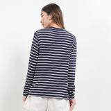 Hush Puppies Pakaian Wanita T Shirt Bsc Cember In Navy