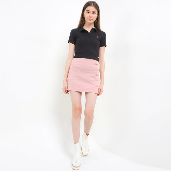Hush Puppies Pakaian Wanita Bsc Hotty Polo In Black