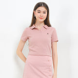 Hush Puppies Pakaian Wanita Bsc Hotty Polo In Pink
