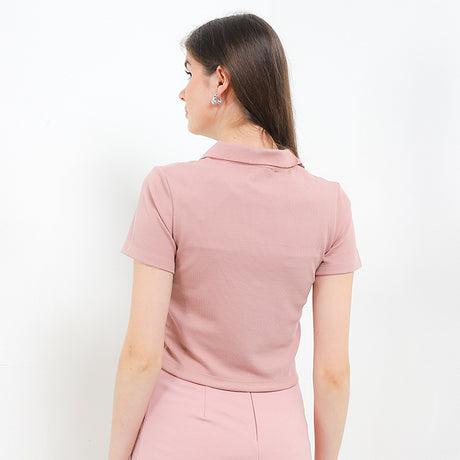 Hush Puppies Pakaian Wanita Bsc Hotty Polo In Pink