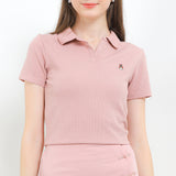 Hush Puppies Pakaian Wanita Bsc Hotty Polo In Pink
