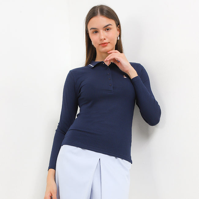 Polyn Ls Polo In Navy