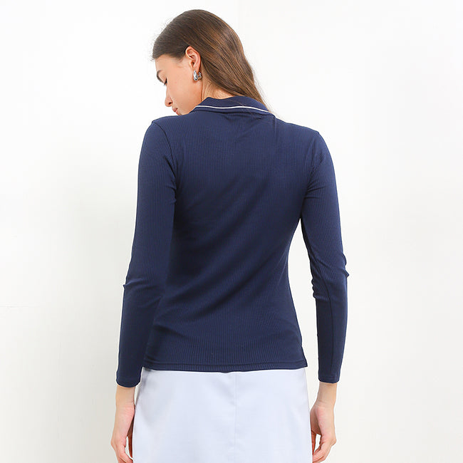 Polyn Ls Polo In Navy