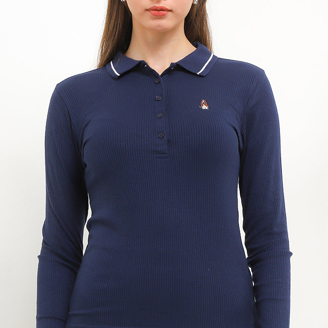 Polyn Ls Polo In Navy