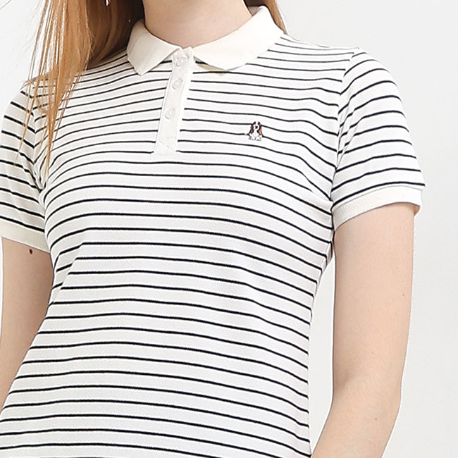 Bsc Moria Polo In Off White