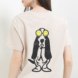Hush Puppies Women Bassethound X Smileyworld Tee In Beige