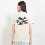 Hush Puppies Women Hp Smile X Smileyworld Tee In Cream