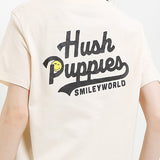 Hush Puppies Women Hp Smile X Smileyworld Tee In Cream