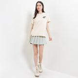 Hush Puppies Women Hp Smile X Smileyworld Tee In Cream