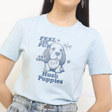Hush Puppies Women Tops Myrle In Light Blue