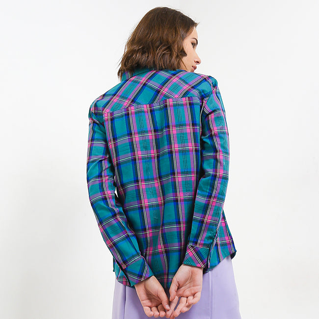 Hush Puppies Pakaian Kemeja Wanita Chantria In Green