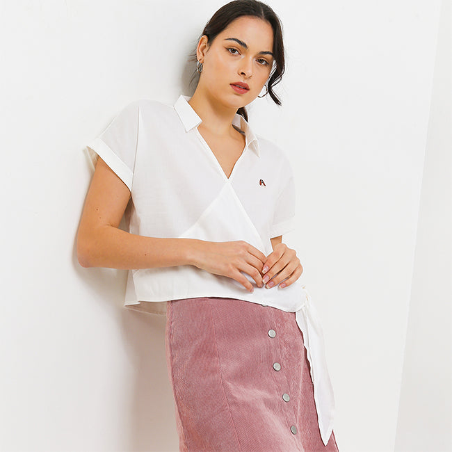 Hush Puppies Pakaian Kemeja Wanita Coraima In White