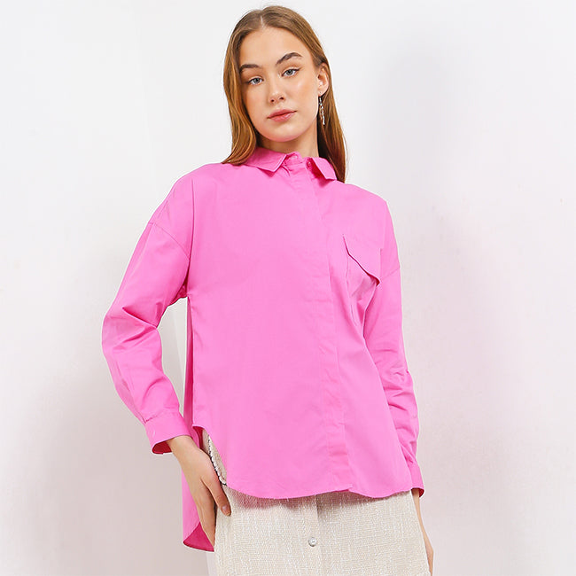 Hush Puppies Pakaian Kemeja Wanita Thais In Pink