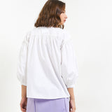 Hush Puppies Pakaian Kemeja Wanita Dc Palvin In White