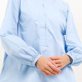 Hush Puppies Pakaian Wanita Blouse Sarelia In Blue