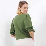 Hush Puppies Pakaian Wanita Others Dc Nadila In Olive