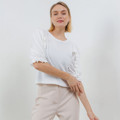 Hush Puppies Pakaian Wanita Others Dc Nadila In White