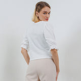 Hush Puppies Pakaian Wanita Others Dc Nadila In White