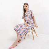 Hush Puppies Pakaian Wanita Shirt Liunic Ripeti In White