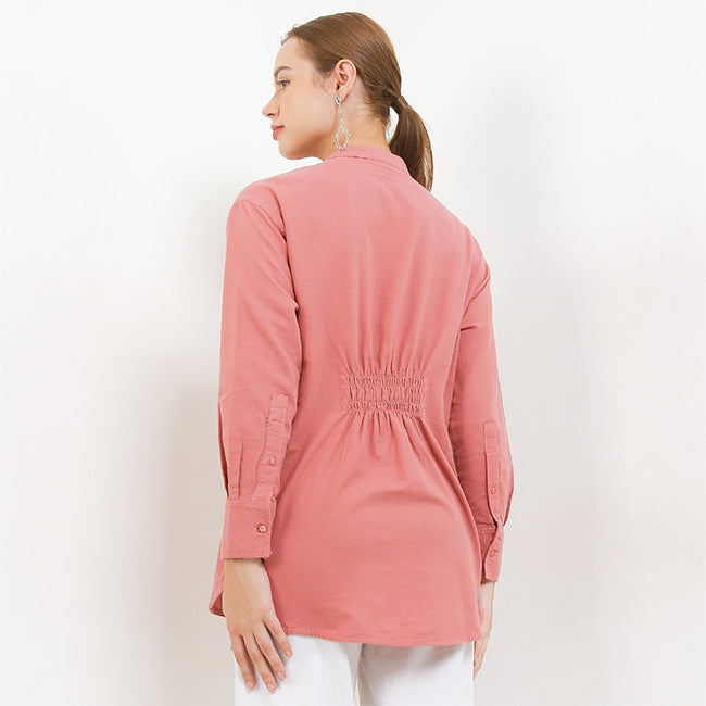Hush Puppies Pakaian Wanita Shirt Prisa In Dusty Pink