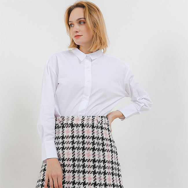 Hush Puppies Pakaian Wanita Shirt Indica In White