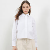 Hush Puppies Pakaian Wanita Shirt Anona In White S