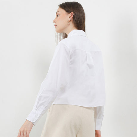 Hush Puppies Pakaian Wanita Shirt Anona In White S