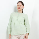 Hush Puppies Pakaian Wanita Blouse Tubba In Green