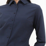 Hush Puppies Apparels Wanita Shirt Sontag In Navy