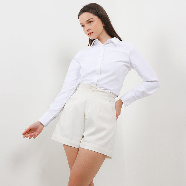 Hush Puppies Apparels Wanita Shirt Sontag In White