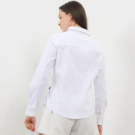 Hush Puppies Apparels Wanita Shirt Sontag In White