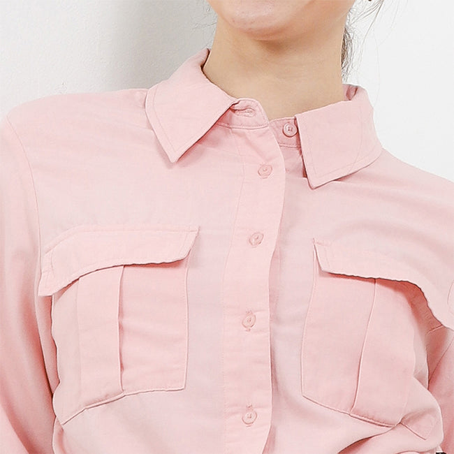 Hush Puppies Pakaian Wanita Shirt Clay In Pink