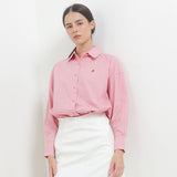 Hush Puppies Pakaian Wanita Shirt Letitia Solid In Dusty Pink