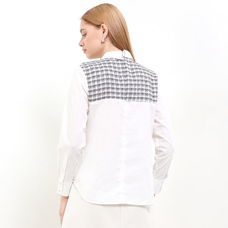 955 Twidy Lss In White
