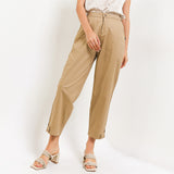 Hush Puppies Pakaian Pants Wanita Afia In Beige