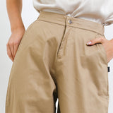 Hush Puppies Pakaian Pants Wanita Afia In Beige