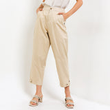 Hush Puppies Pakaian Pants Wanita Afia In Khaki