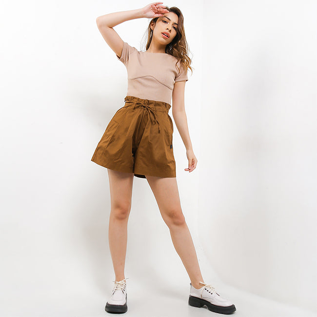 Hush Puppies Pakaian Wanita Long Pants Dorena In Mustard