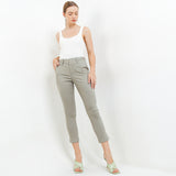 Hush Puppies Pakaian Wanita Long Pants Anila In Light Olive