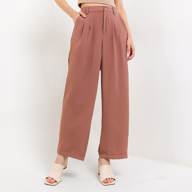 Hush Puppies Pakaian Wanita Long Pants Kadena In Brown