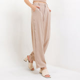 Hush Puppies Pakaian Wanita Long Pants Kadena In Taupe