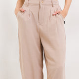 Hush Puppies Pakaian Wanita Long Pants Kadena In Taupe