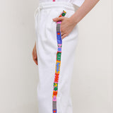 Hush Puppies Pakaian Wanita Long Pants Liunic Lafiny In Off White