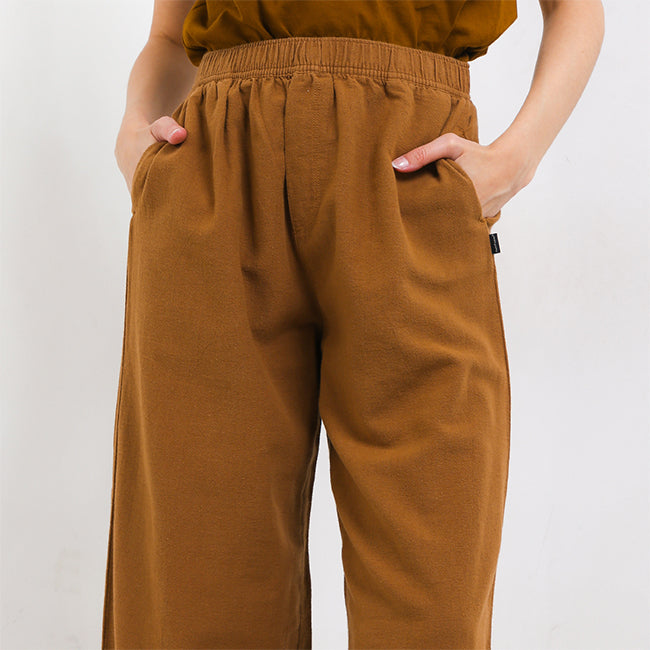 Hush Puppies Pakaian Wanita Long Pants Bria In Brown