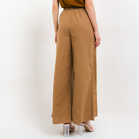 Hush Puppies Pakaian Wanita Long Pants Izola In Beige