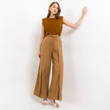 Hush Puppies Pakaian Wanita Long Pants Izola In Beige