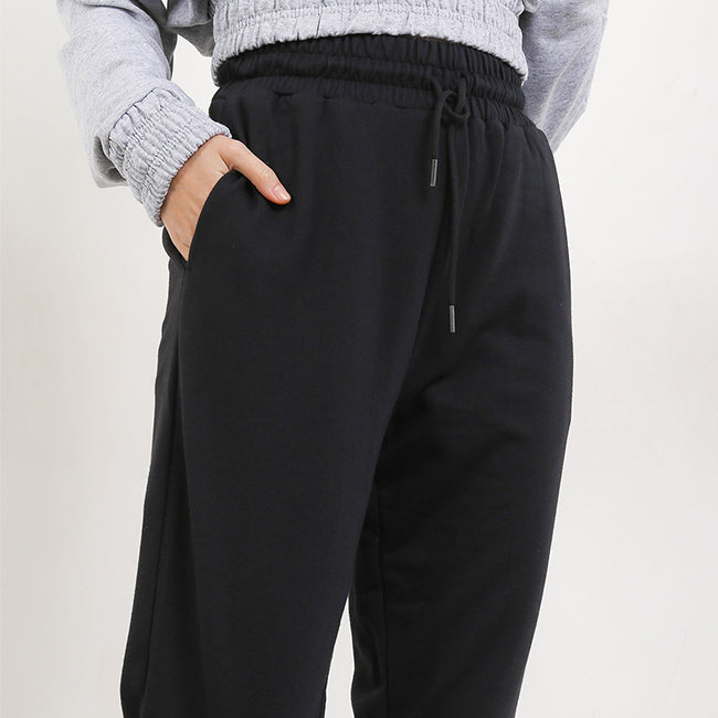 Hush Puppies Pakaian Pants Wanita Became In Black