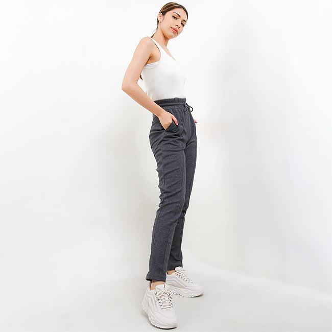 Hush Puppies Pakaian Wanita Long Pants Zenica In Dark Gray