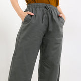 Hush Puppies Pakaian Wanita Long Pants Caspia In Olive